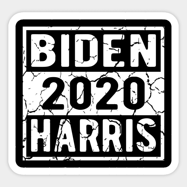 Biden Harris 2020 Vintage Vote Biden 2020 Sticker by KawaiinDoodle